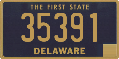 DE license plate 35391