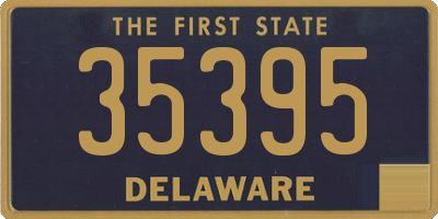 DE license plate 35395