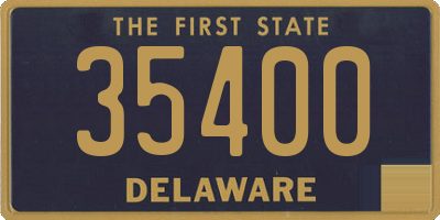 DE license plate 35400