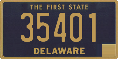 DE license plate 35401