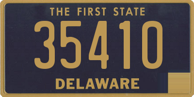 DE license plate 35410