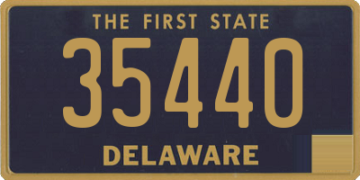DE license plate 35440