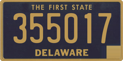 DE license plate 355017