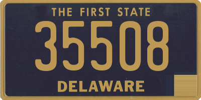 DE license plate 35508