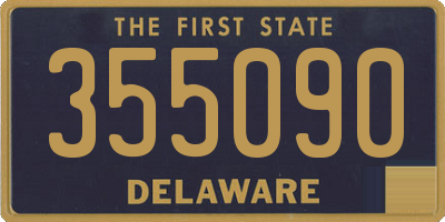DE license plate 355090