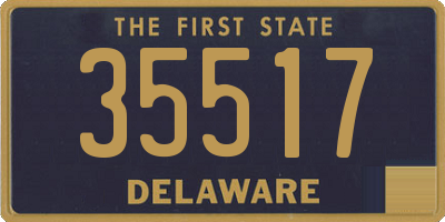 DE license plate 35517