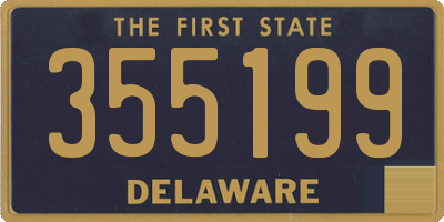 DE license plate 355199