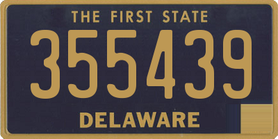 DE license plate 355439