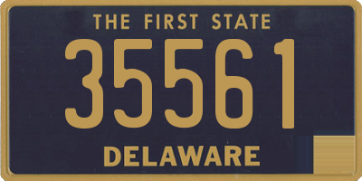 DE license plate 35561