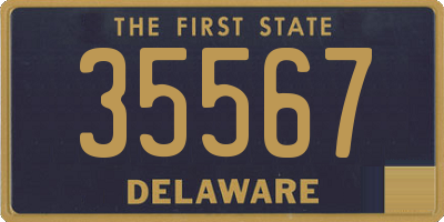 DE license plate 35567