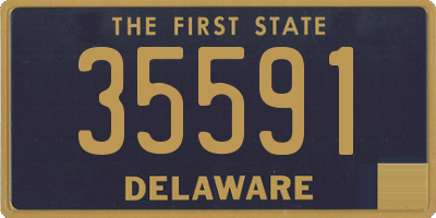 DE license plate 35591
