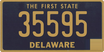 DE license plate 35595