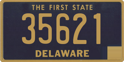DE license plate 35621