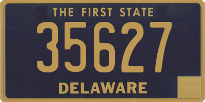 DE license plate 35627