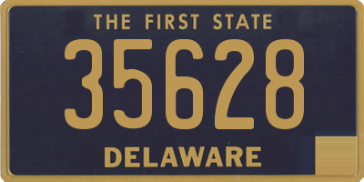 DE license plate 35628