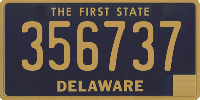 DE license plate 356737