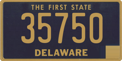 DE license plate 35750
