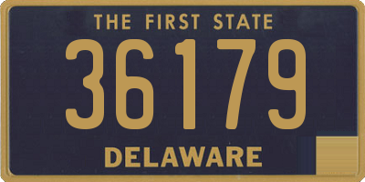 DE license plate 36179