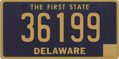 DE license plate 36199