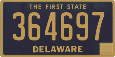 DE license plate 364697
