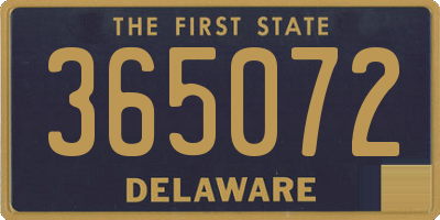 DE license plate 365072