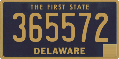 DE license plate 365572