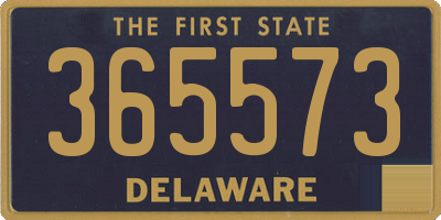DE license plate 365573