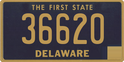 DE license plate 36620
