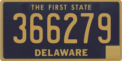 DE license plate 366279