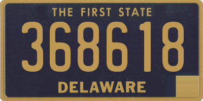 DE license plate 368618