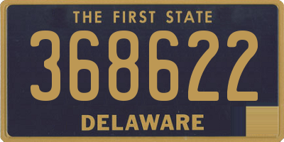 DE license plate 368622
