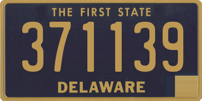 DE license plate 371139