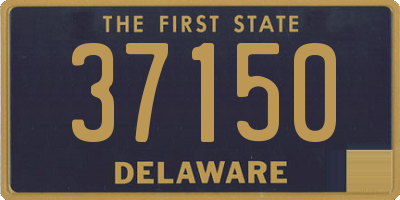 DE license plate 37150