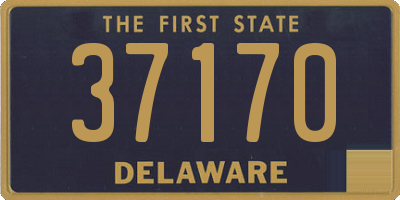 DE license plate 37170