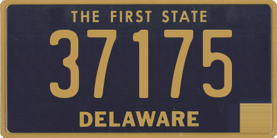 DE license plate 37175