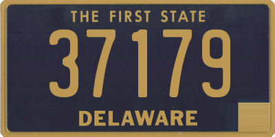 DE license plate 37179