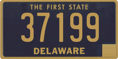DE license plate 37199