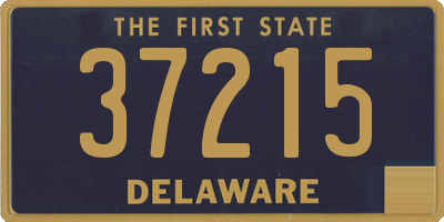 DE license plate 37215