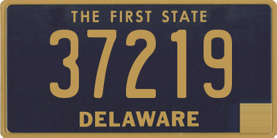 DE license plate 37219