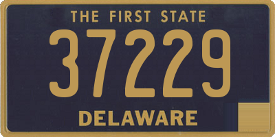 DE license plate 37229