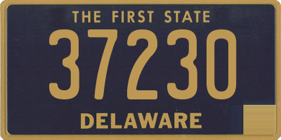 DE license plate 37230