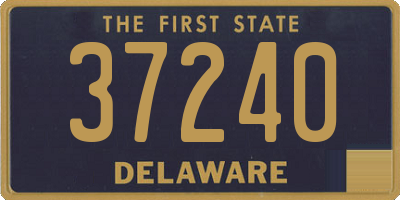 DE license plate 37240