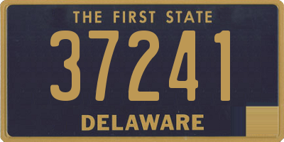 DE license plate 37241