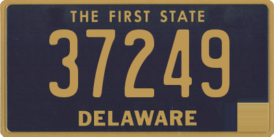 DE license plate 37249