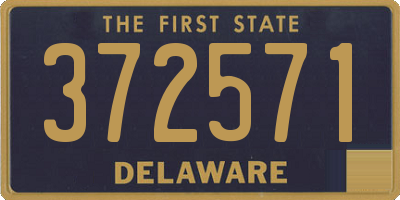 DE license plate 372571