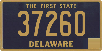 DE license plate 37260