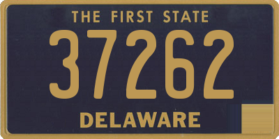 DE license plate 37262