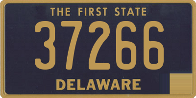 DE license plate 37266