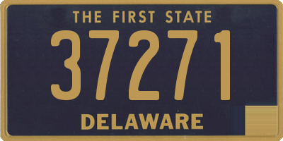 DE license plate 37271