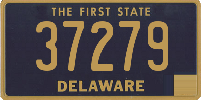 DE license plate 37279